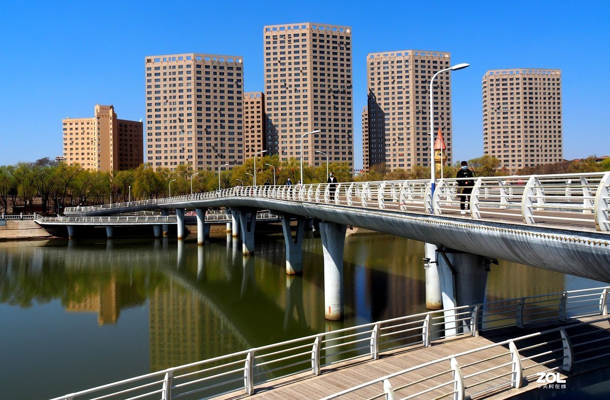 闲遛闲怕——到江心岛的步行桥