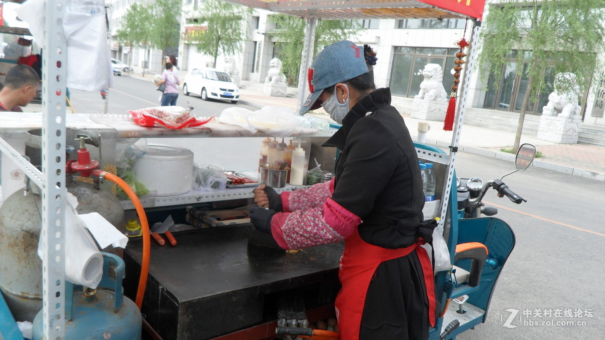 烤冷面的----精国女