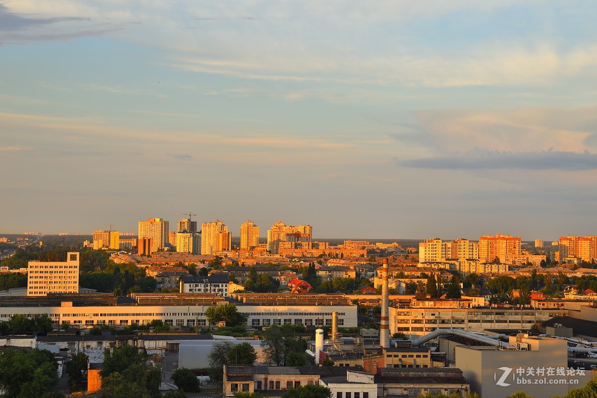 基辅人文与风景（一百零七）2019初夏日出晚霞