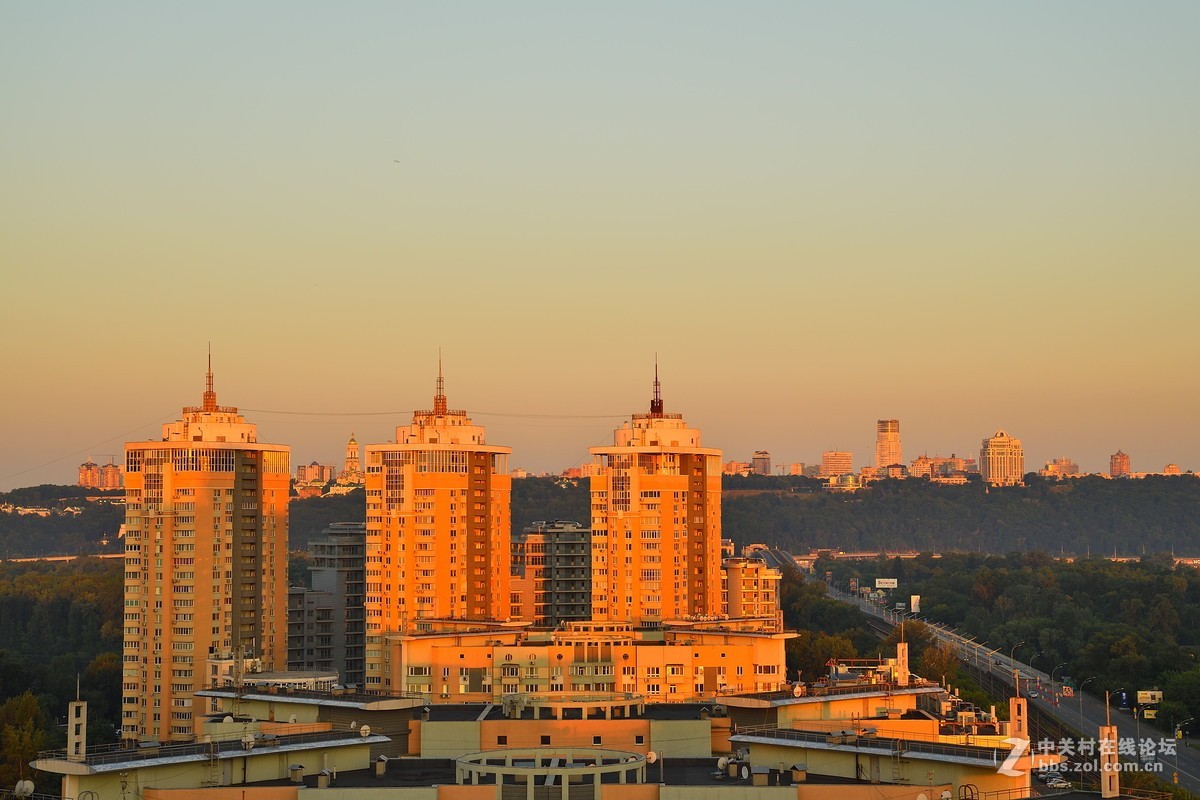 基辅人文与风景（一百零七）2019初夏日出晚霞