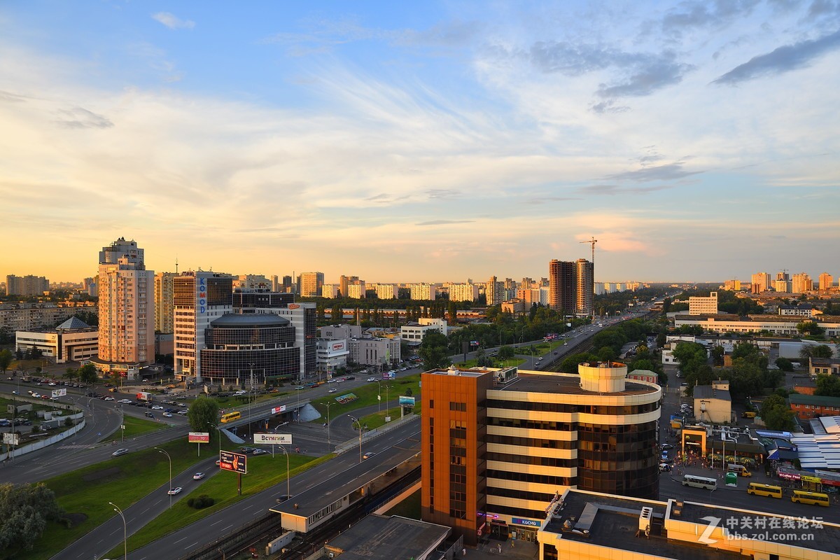 基辅人文与风景（一百零七）2019初夏日出晚霞