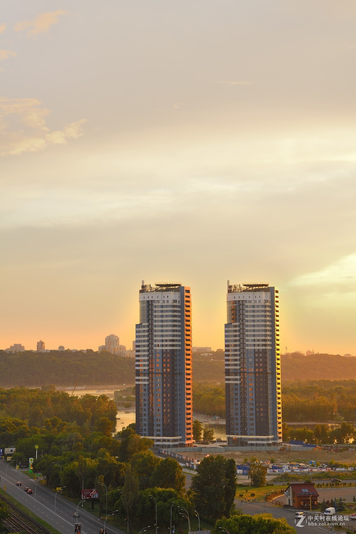 基辅人文与风景（一百零七）2019初夏日出晚霞