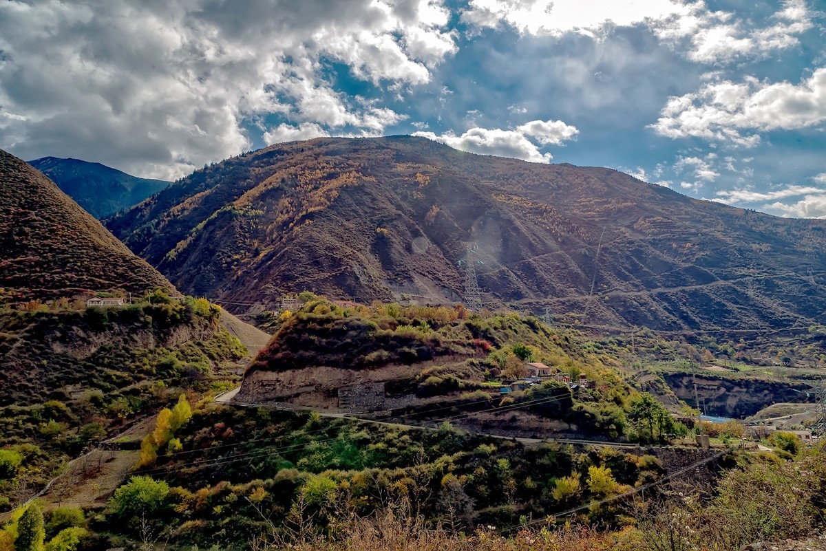 川西风光马尔康梦笔山
