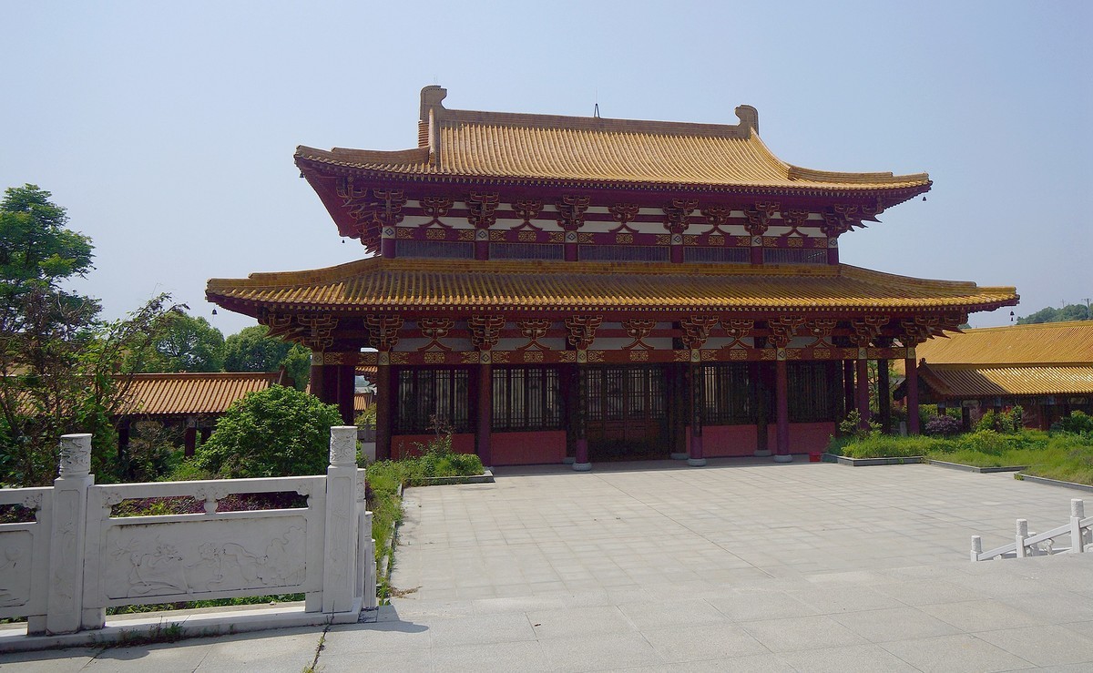 蔡甸寺庙图片