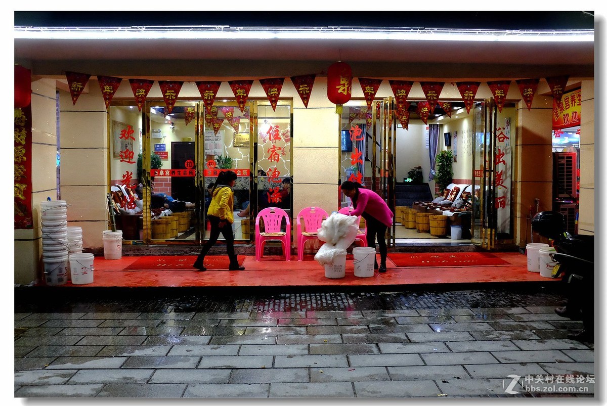 X100T试拍夜景。