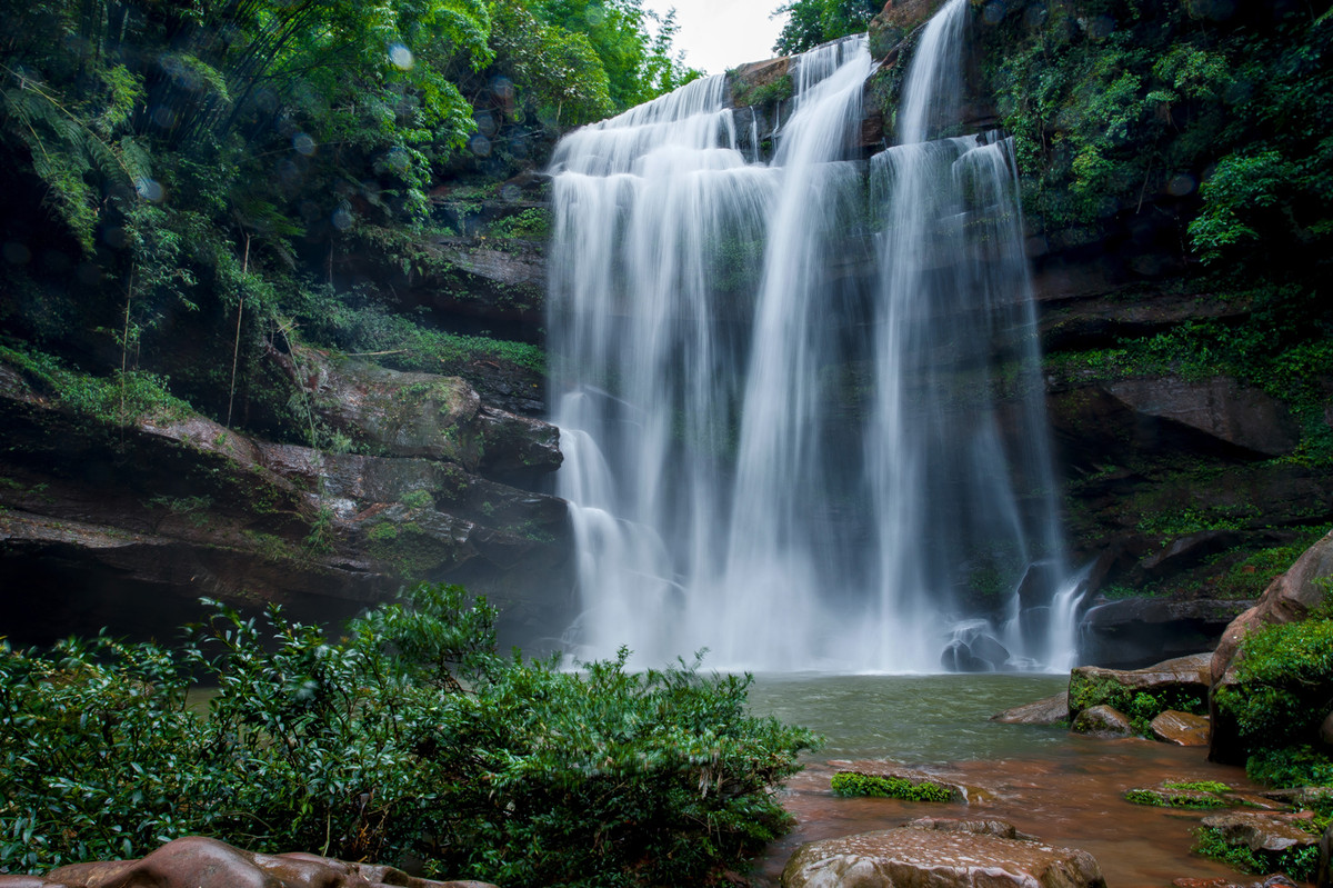 重庆四洞沟赤水大瀑布风景拍摄之旅