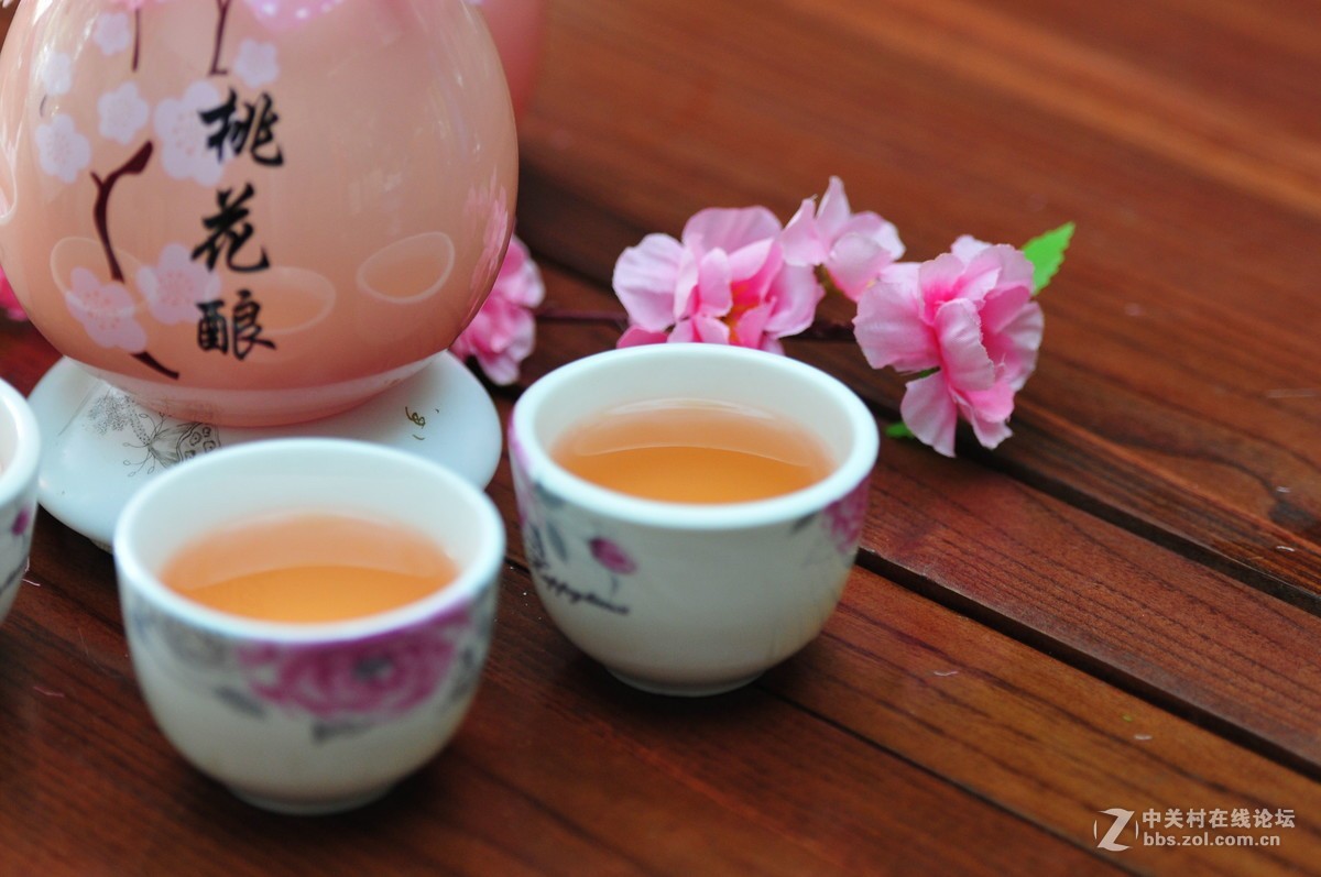 静物拍摄 桃花酿