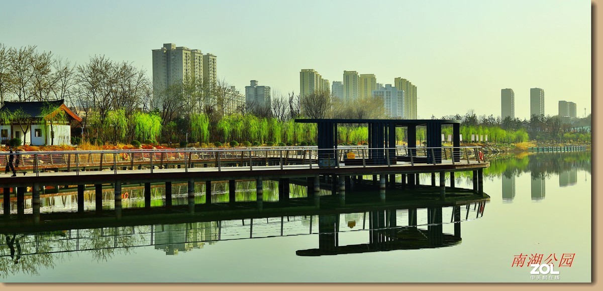 三月拍南湖公园《3》