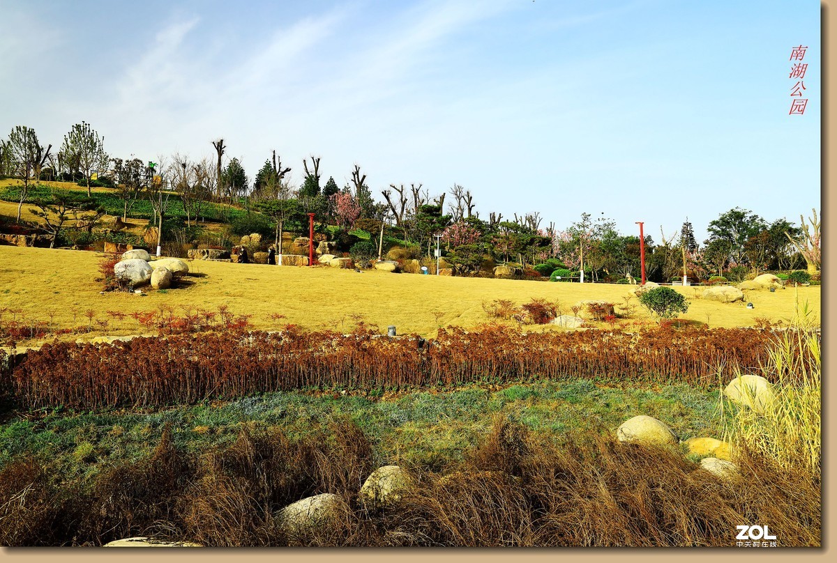 三月拍南湖公园《3》