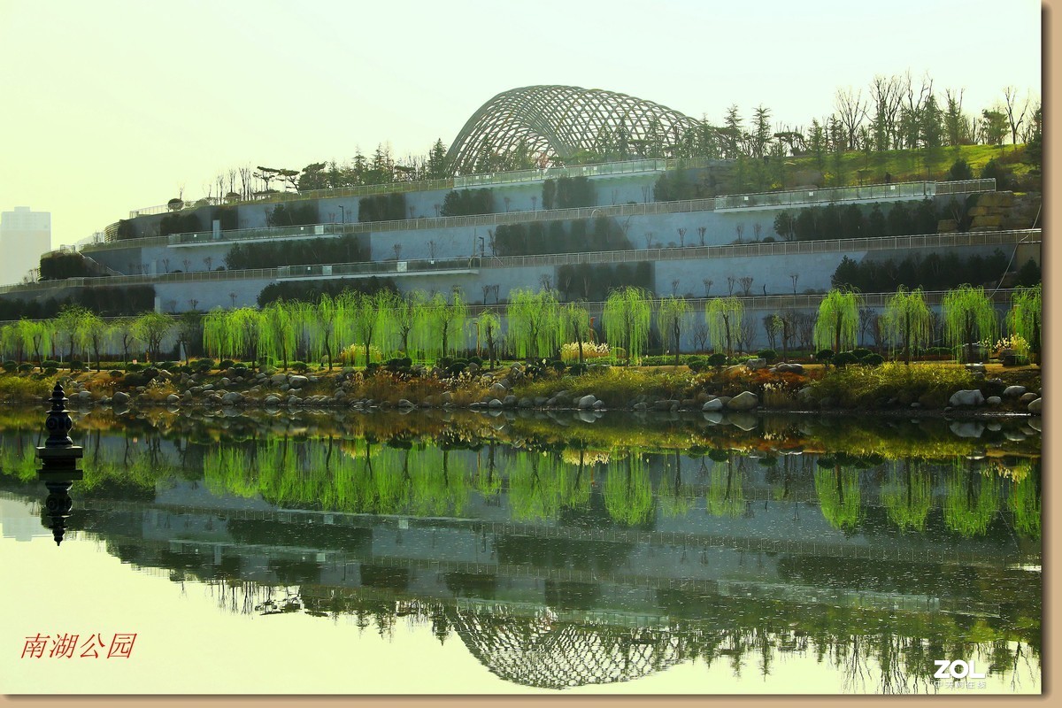 三月拍南湖公园《3》