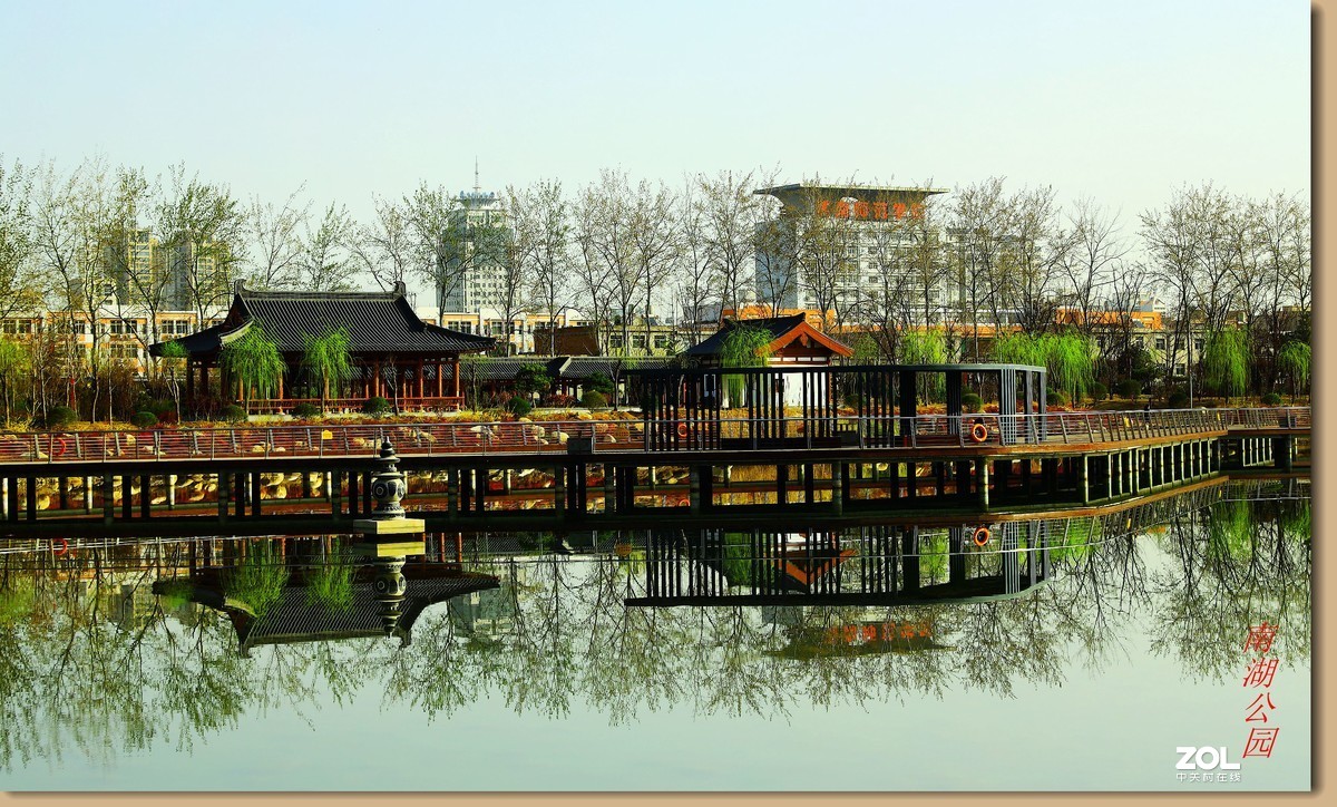 三月拍南湖公园《3》