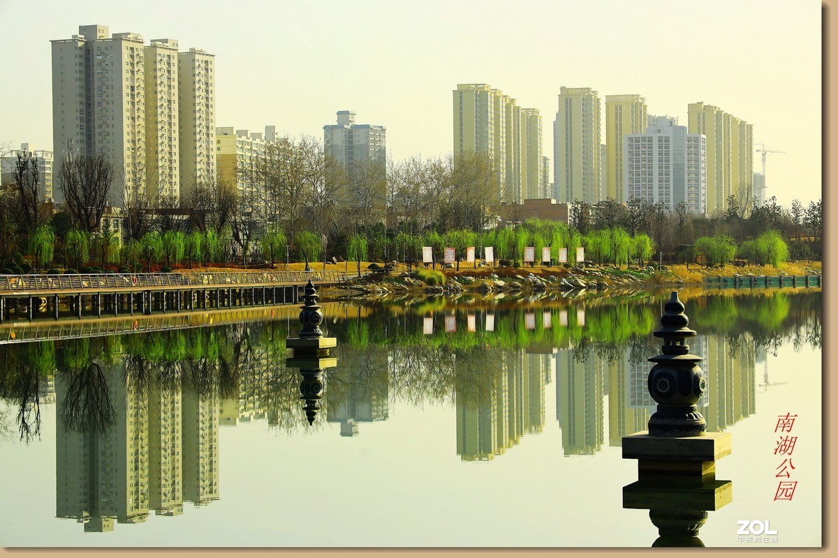 三月拍南湖公园《3》