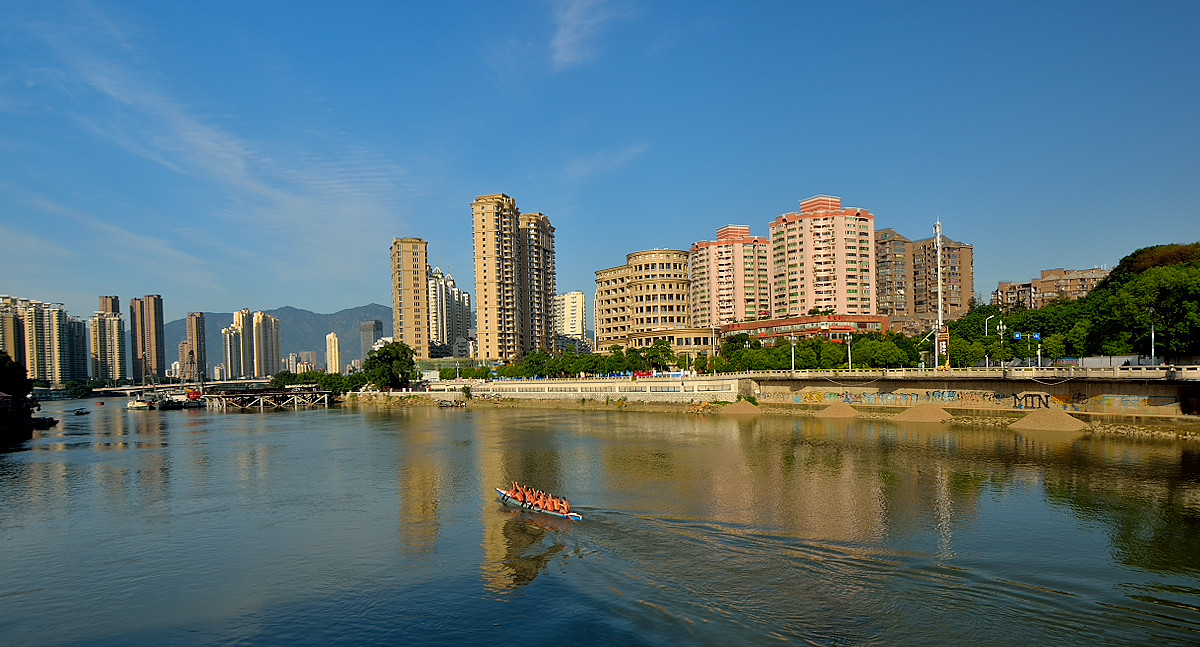 闽江风光