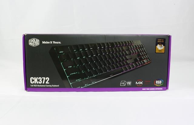 玩转RGB，酷冷至尊CK372侧刻/茶轴机械键盘体验