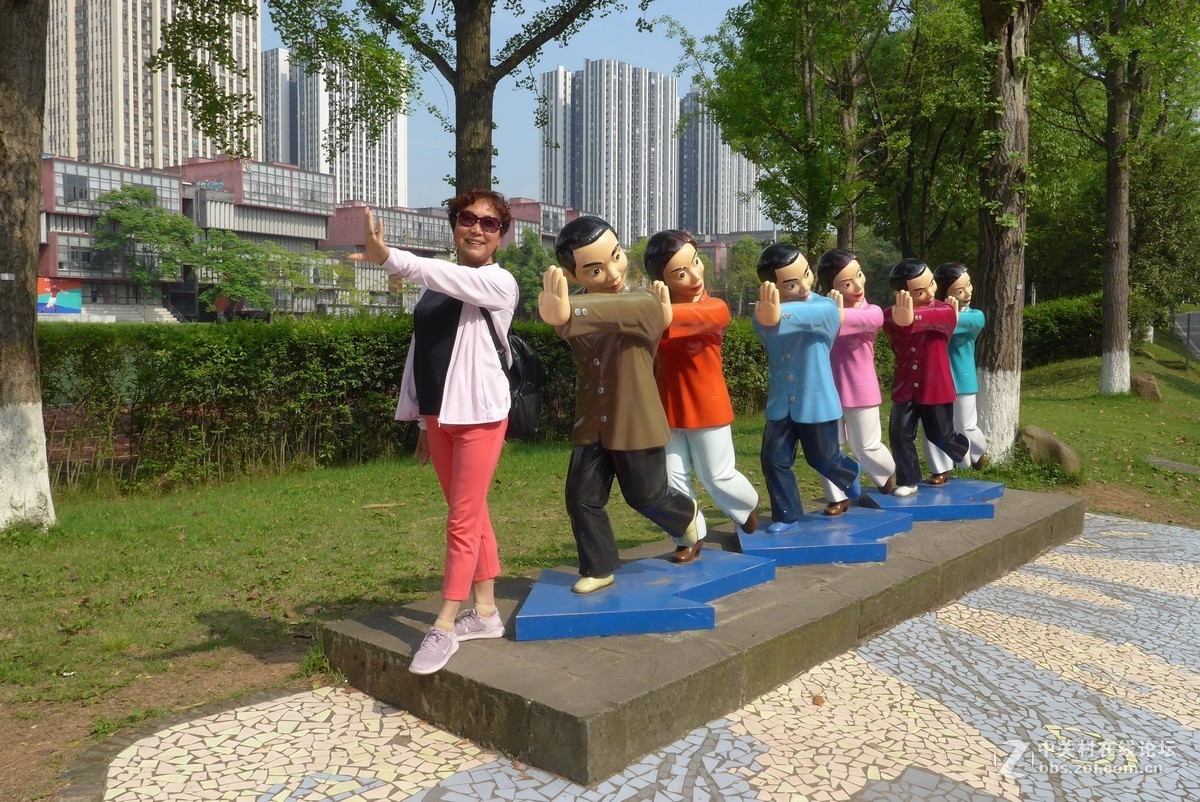 四川美院新校区游拍