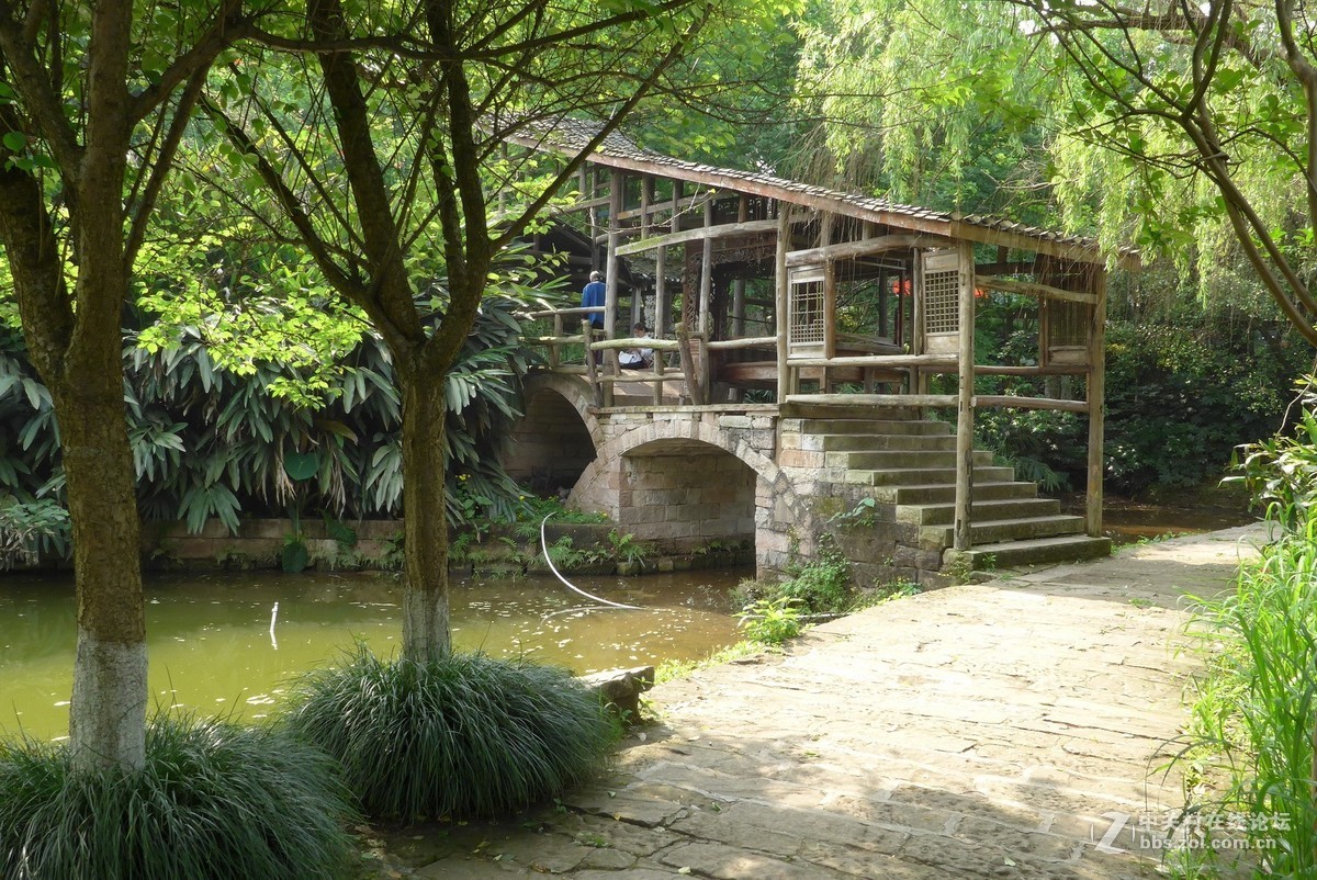 四川美院新校区游拍