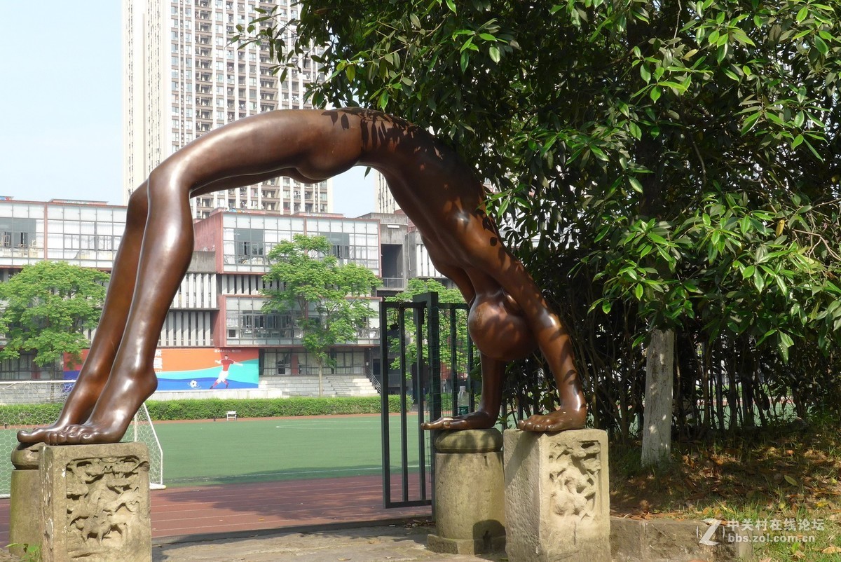 四川美院新校区游拍