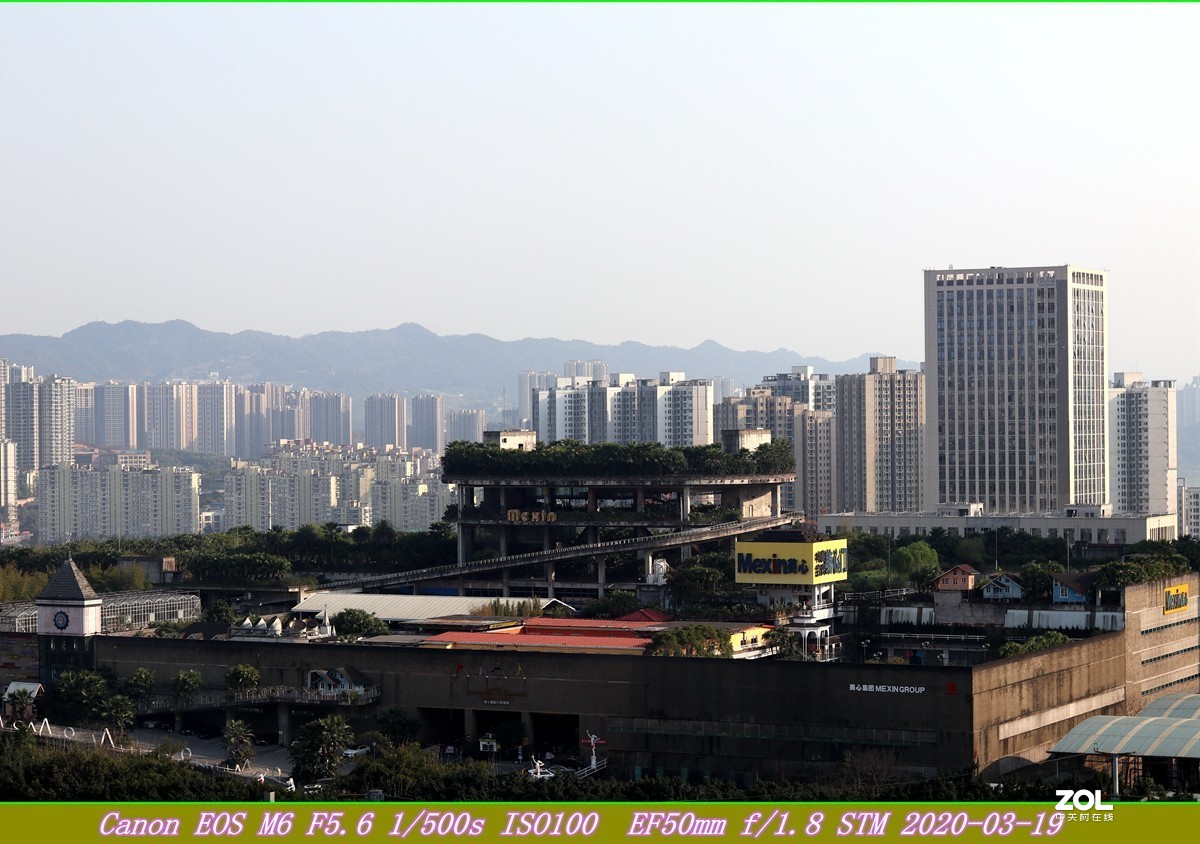 EF50mmF1.8转接到M6微单试机