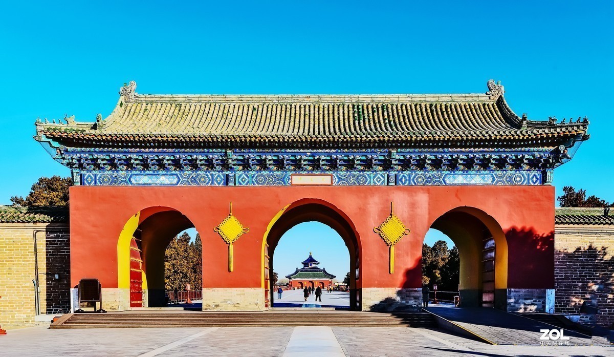 往日熙熙攘攘，今日冷冷清清（2月1日拍摄于天坛公园）