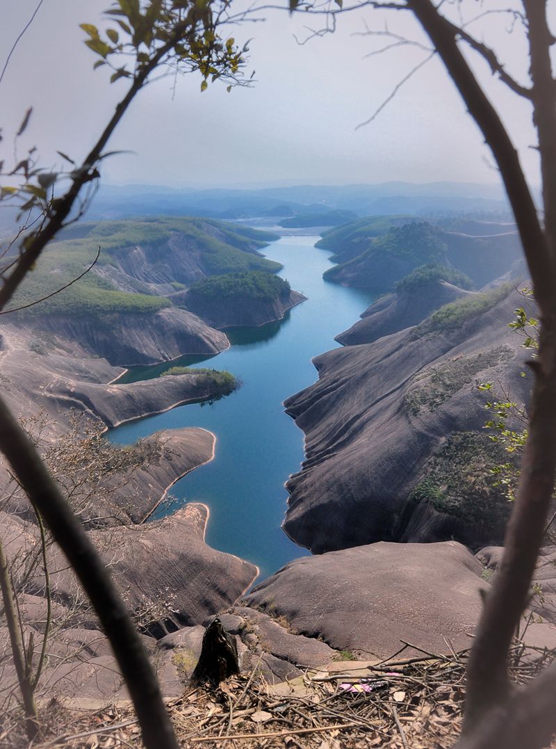 丹霞地貌郴州鹅公寨