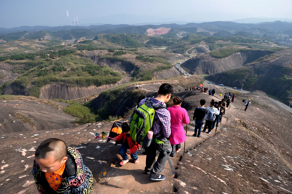 丹霞地貌郴州鹅公寨