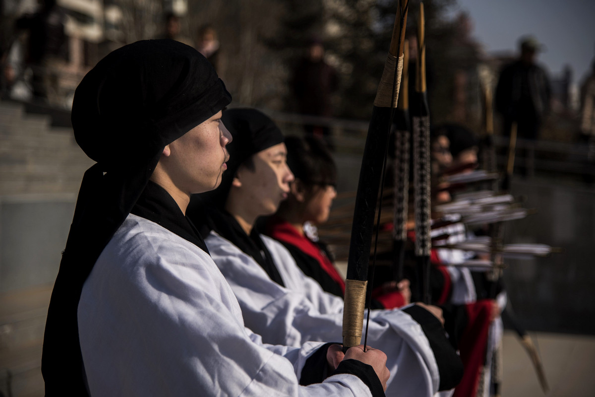 #寻找尼康镜头中最质朴的人文#   汉风--汉服礼仪