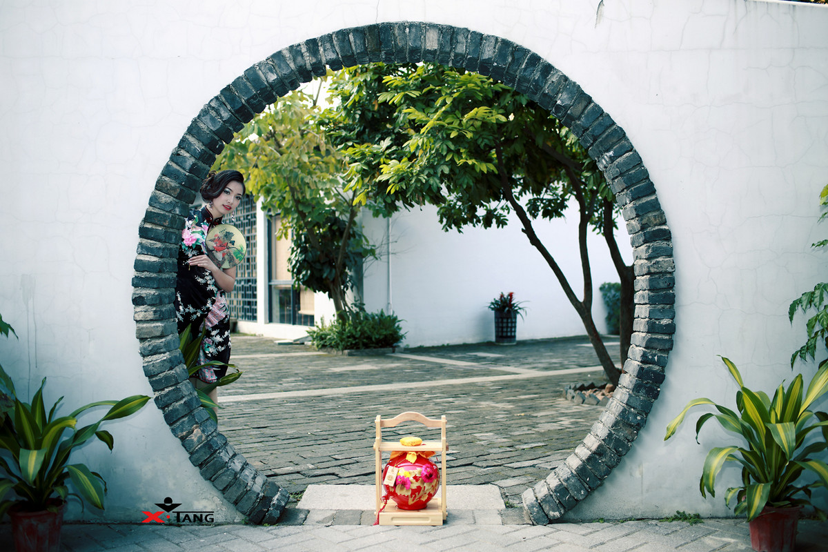 甘坑小镇人像创作—《名门府邸》旗袍 [伊拉克LISA]