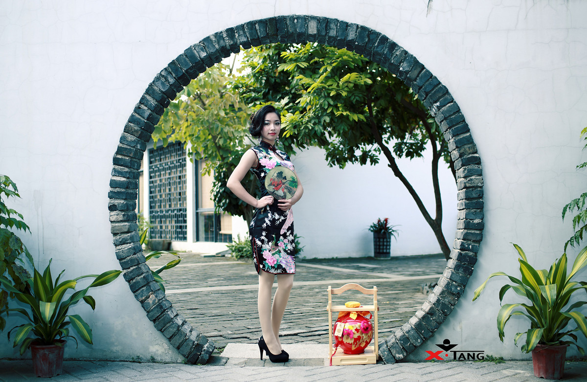 甘坑小镇人像创作—《名门府邸》旗袍 [伊拉克LISA]