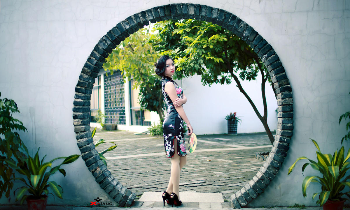 甘坑小镇人像创作—《名门府邸》旗袍 [伊拉克LISA]