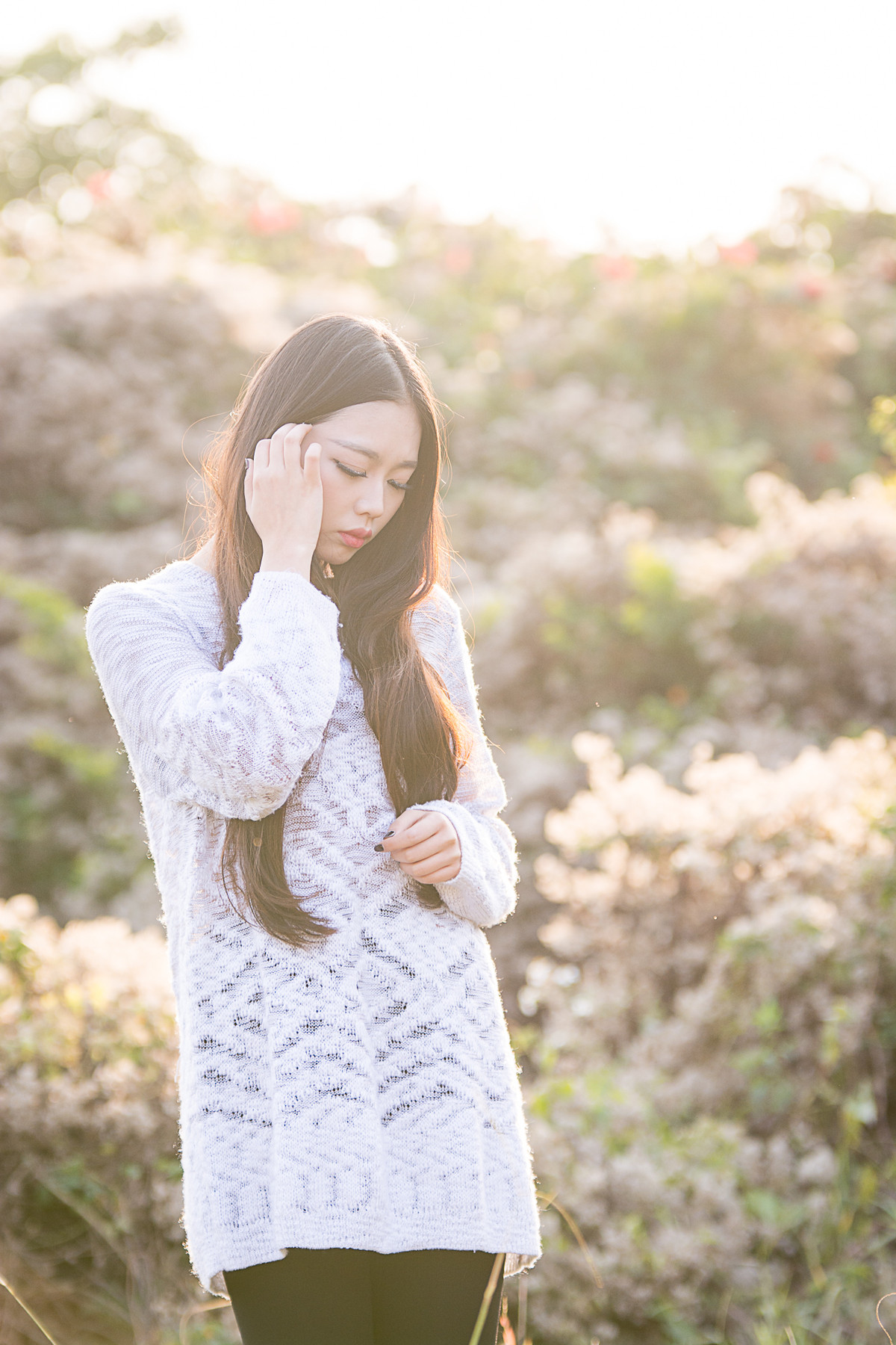 #寻找尼康镜头中的最美模特#迷失自我