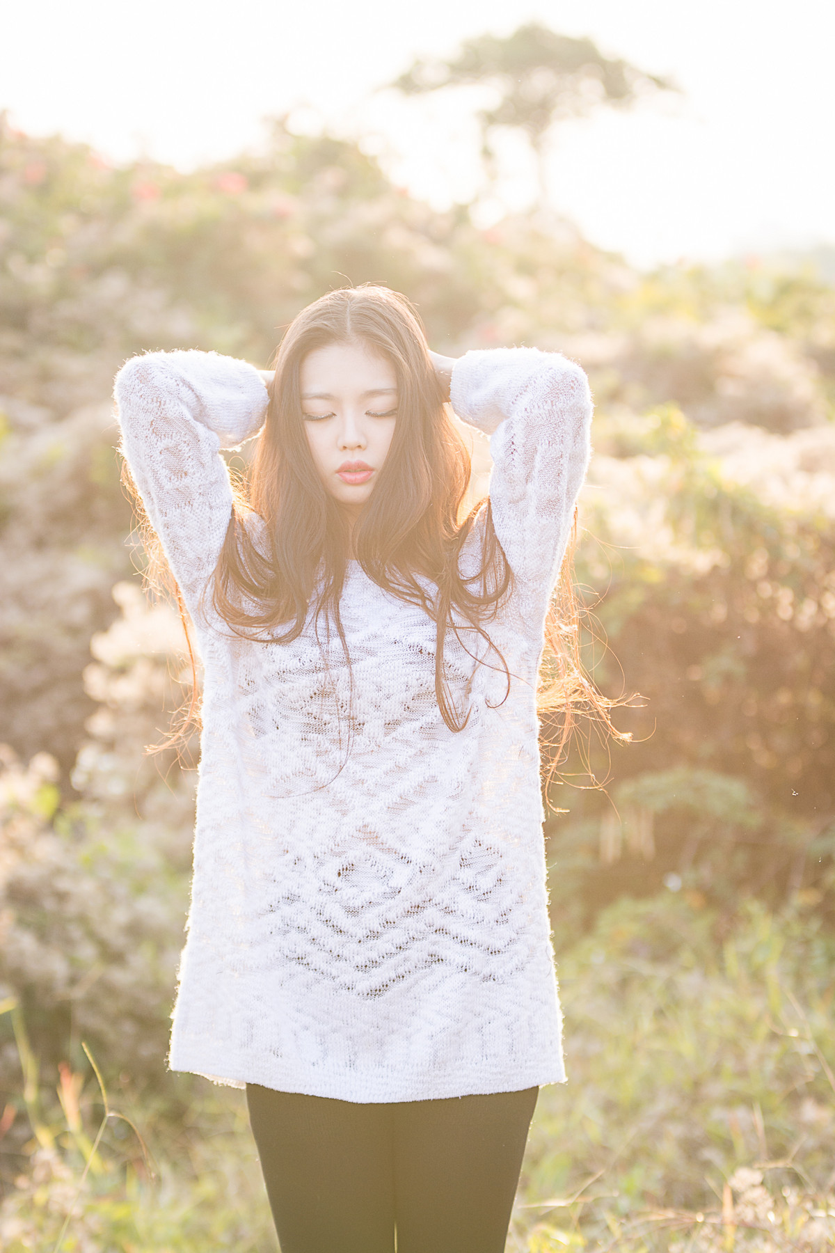 #寻找尼康镜头中的最美模特#迷失自我