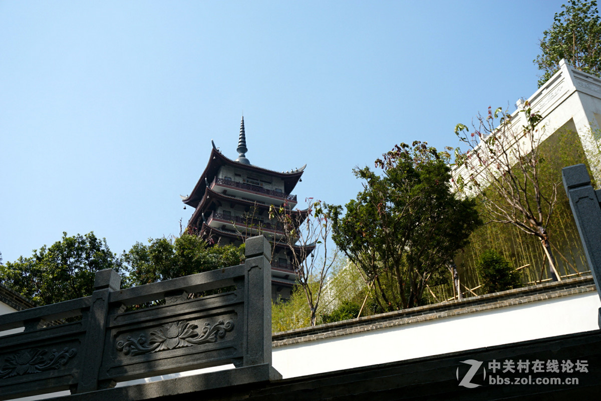 佛山南海桂城蟲雷崗公園登魁星閣