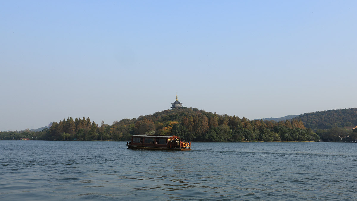 华东五市游-杭州1-乘船游西湖