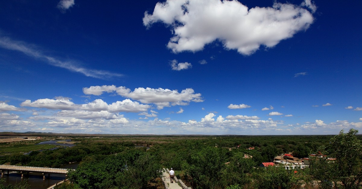 扎赉特绰勒库区一隅