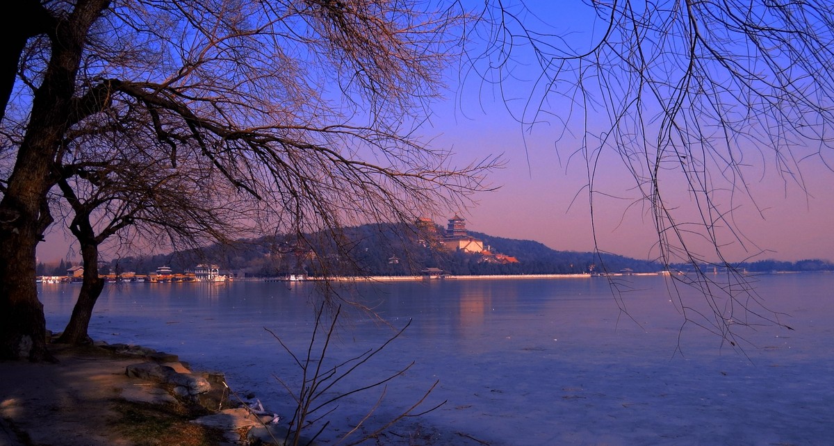 颐和园西堤风光