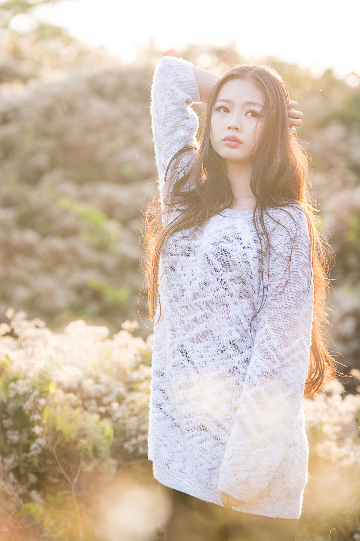 #寻找尼康镜头中的最美模特#迷失自我