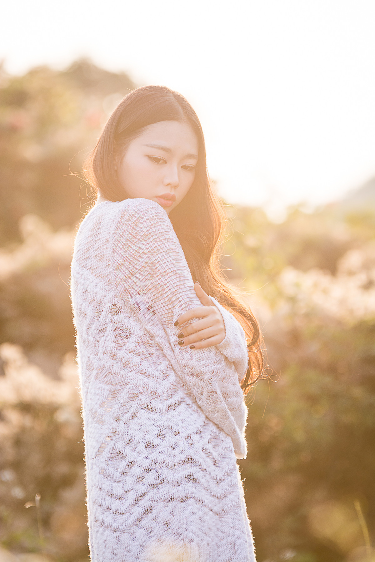 #寻找尼康镜头中的最美模特#迷失自我