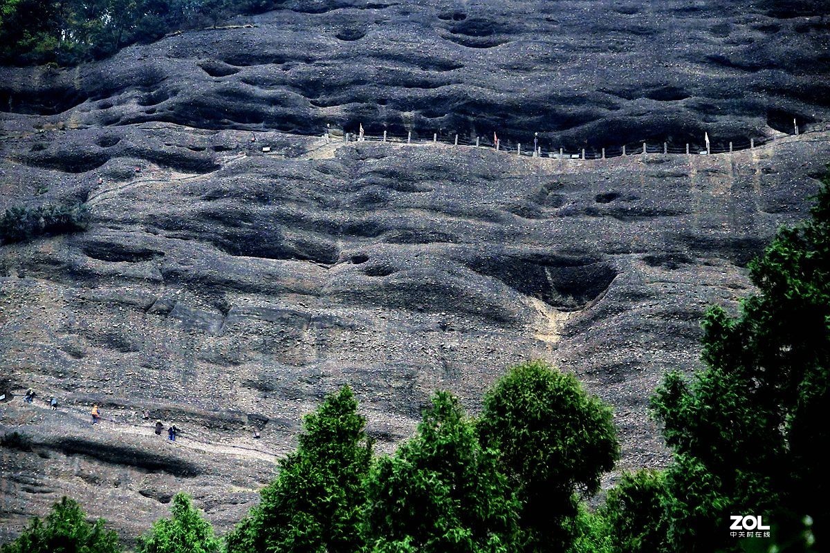 剑阁游14剑门关风景区梁山上的鸟道随拍