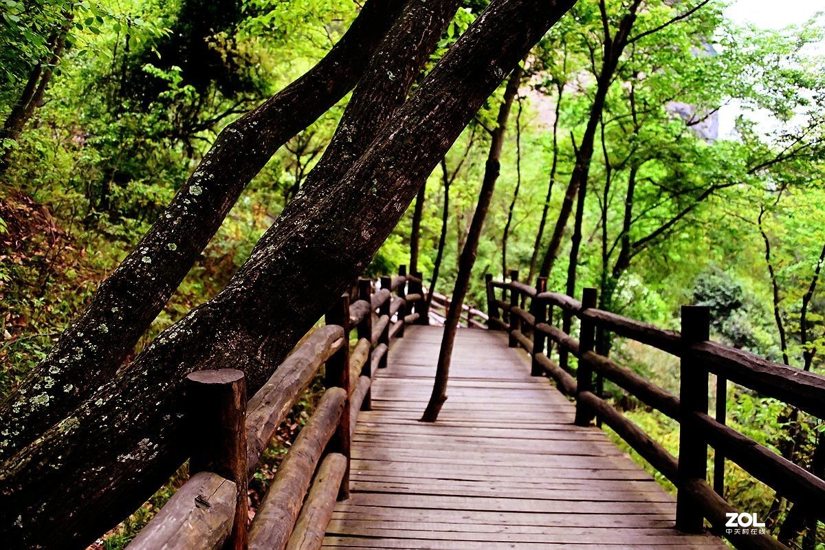 剑阁游14剑门关风景区梁山上的鸟道随拍