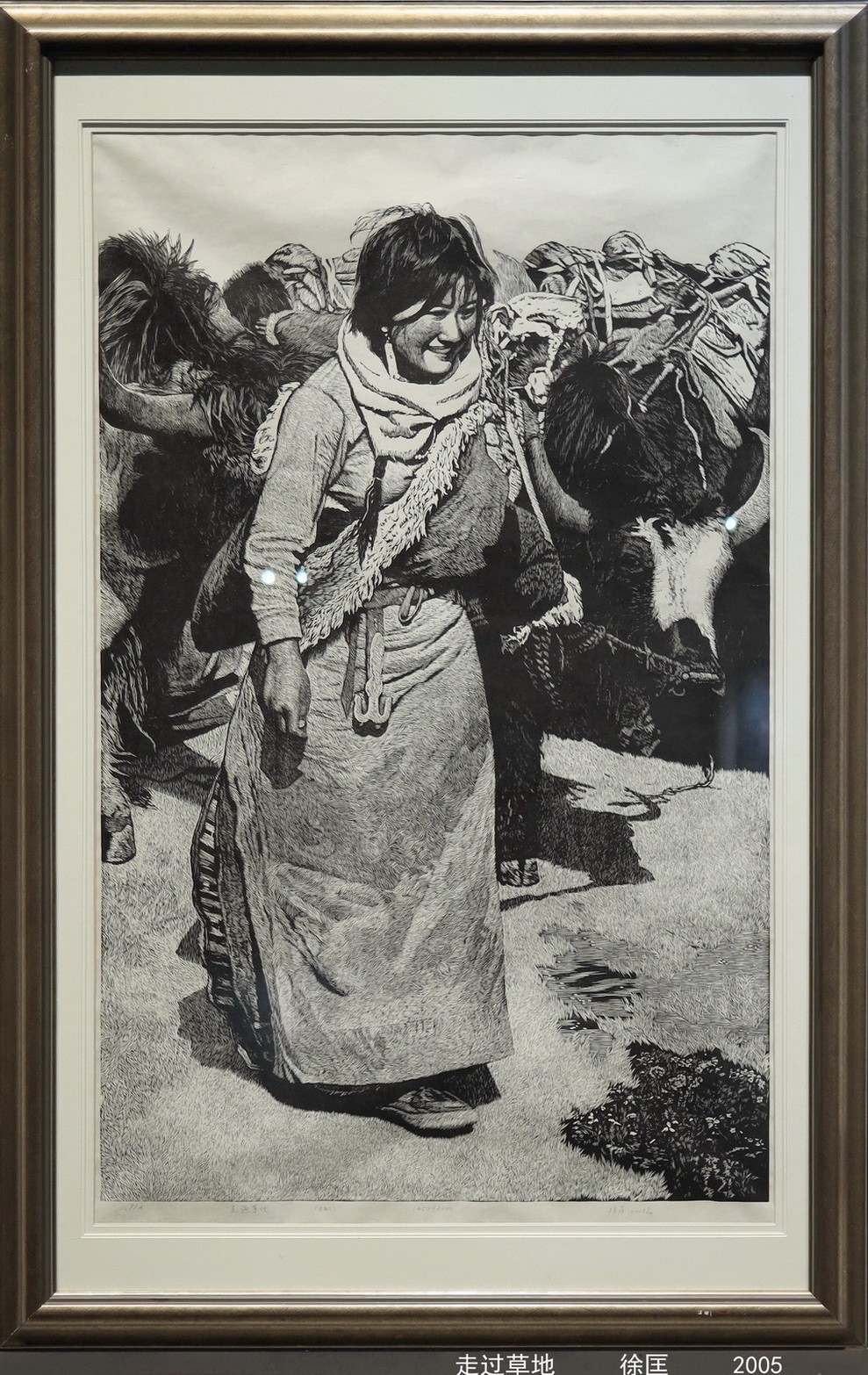 2019.12哈尔滨第35届冰雪节油画（美术）展 . 版画 4