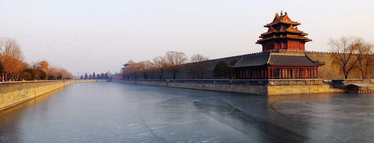 故宫角楼冬景
