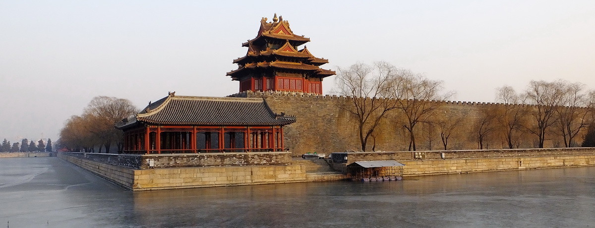 故宫角楼冬景