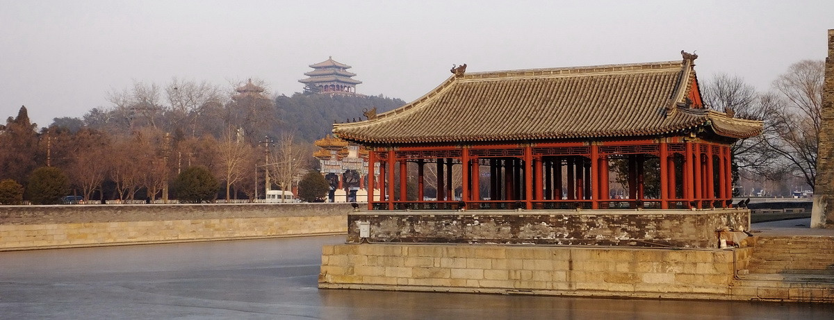 故宫角楼冬景