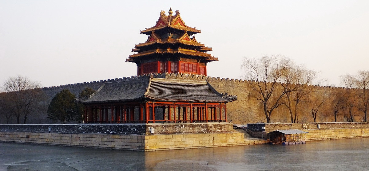 故宫角楼冬景