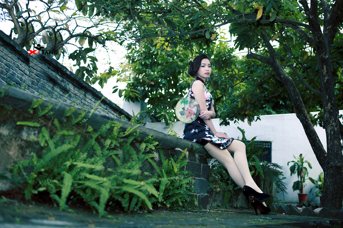 甘坑小镇人像创作—《名门府邸》旗袍 [伊拉克LISA]