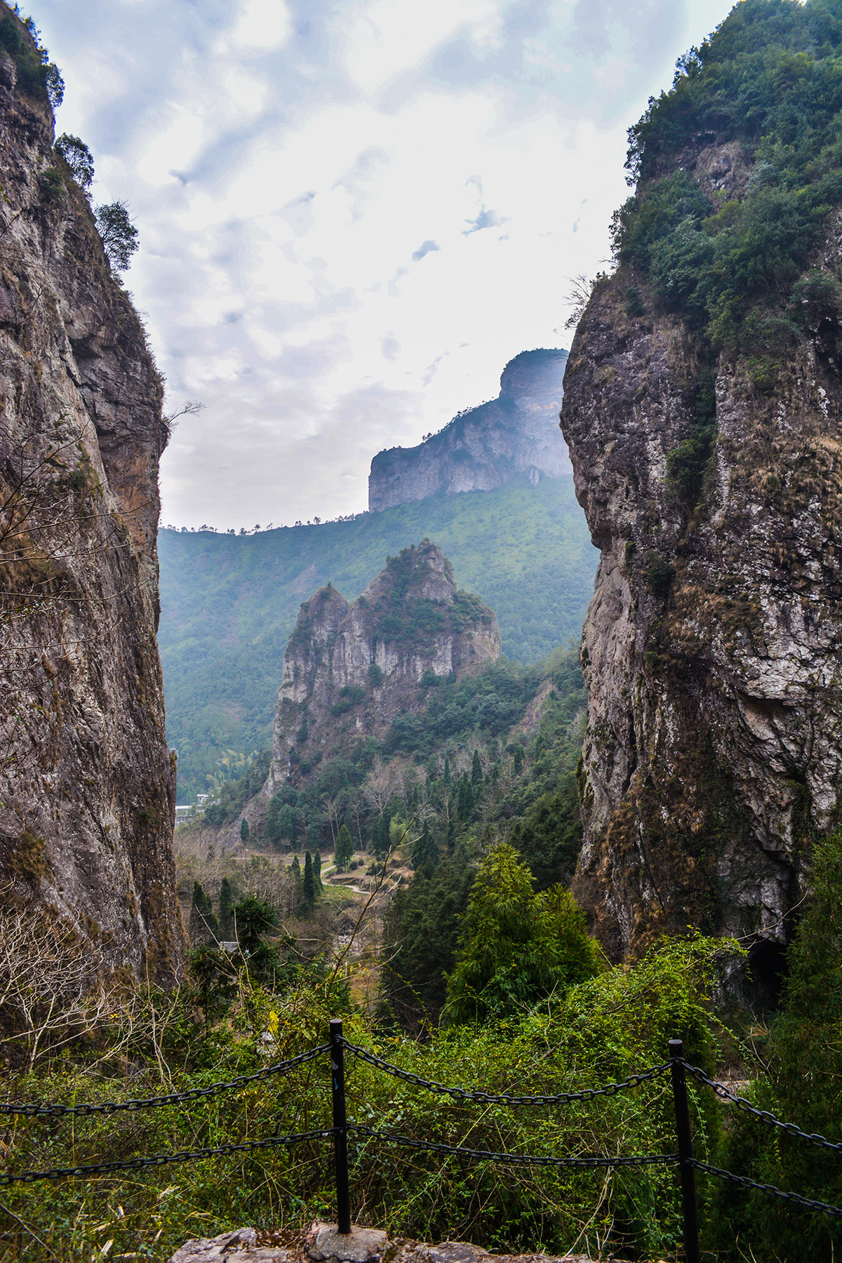 雁荡山百岗尖凌云尖雁湖尖三尖穿越之一