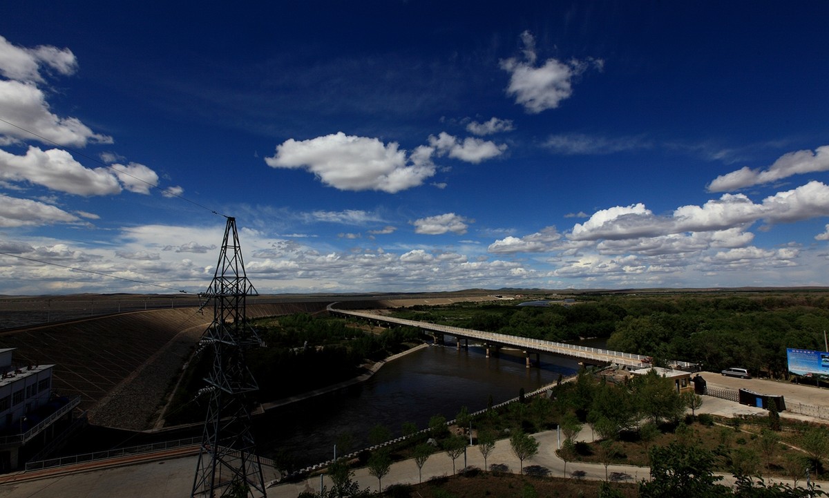 扎赉特绰勒库区一隅