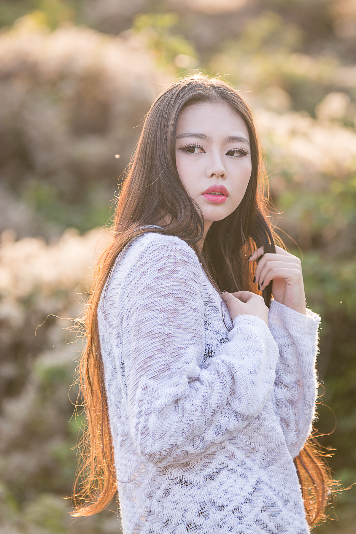 #寻找尼康镜头中的最美模特#迷失自我