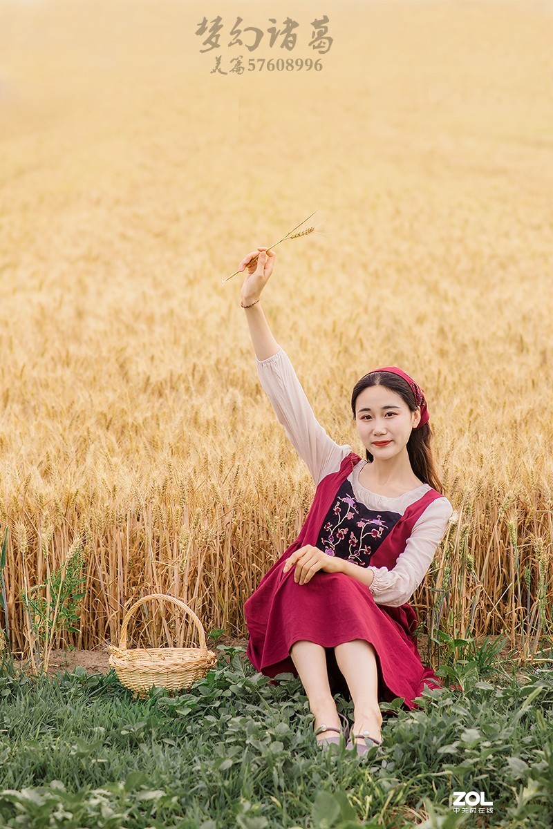 【梦幻美拍】夏日轻风-守望麦田