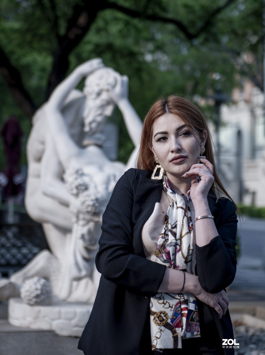 以色列美女在天津意式风情街